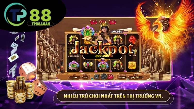 Nổ hũ jackpot lớn TP88 - Trúng thưởng khủng 3 Ưu điểm jackpot tại TP88