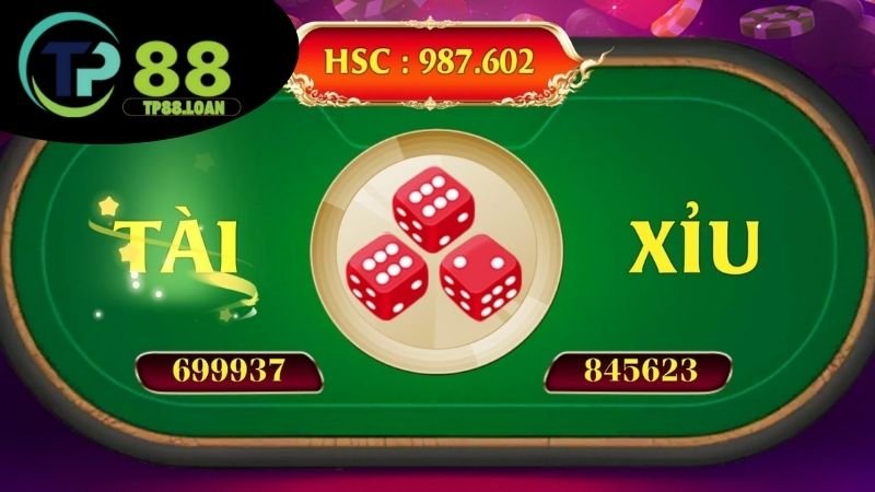 Cách chơi Tài xỉu tại TP88